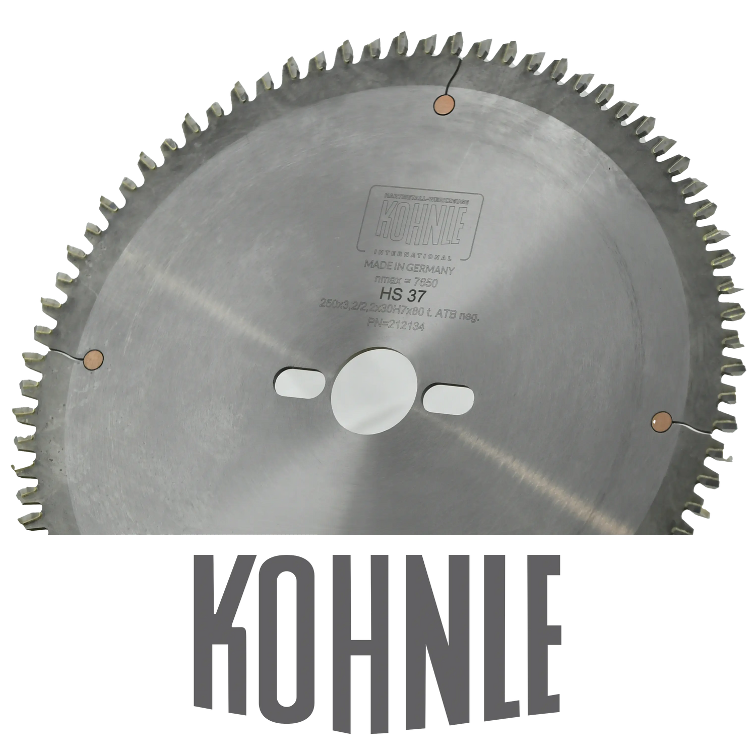 Kohnle Saw Blade COBRA BLADE 250X30X80Z-HS37 Kohnle