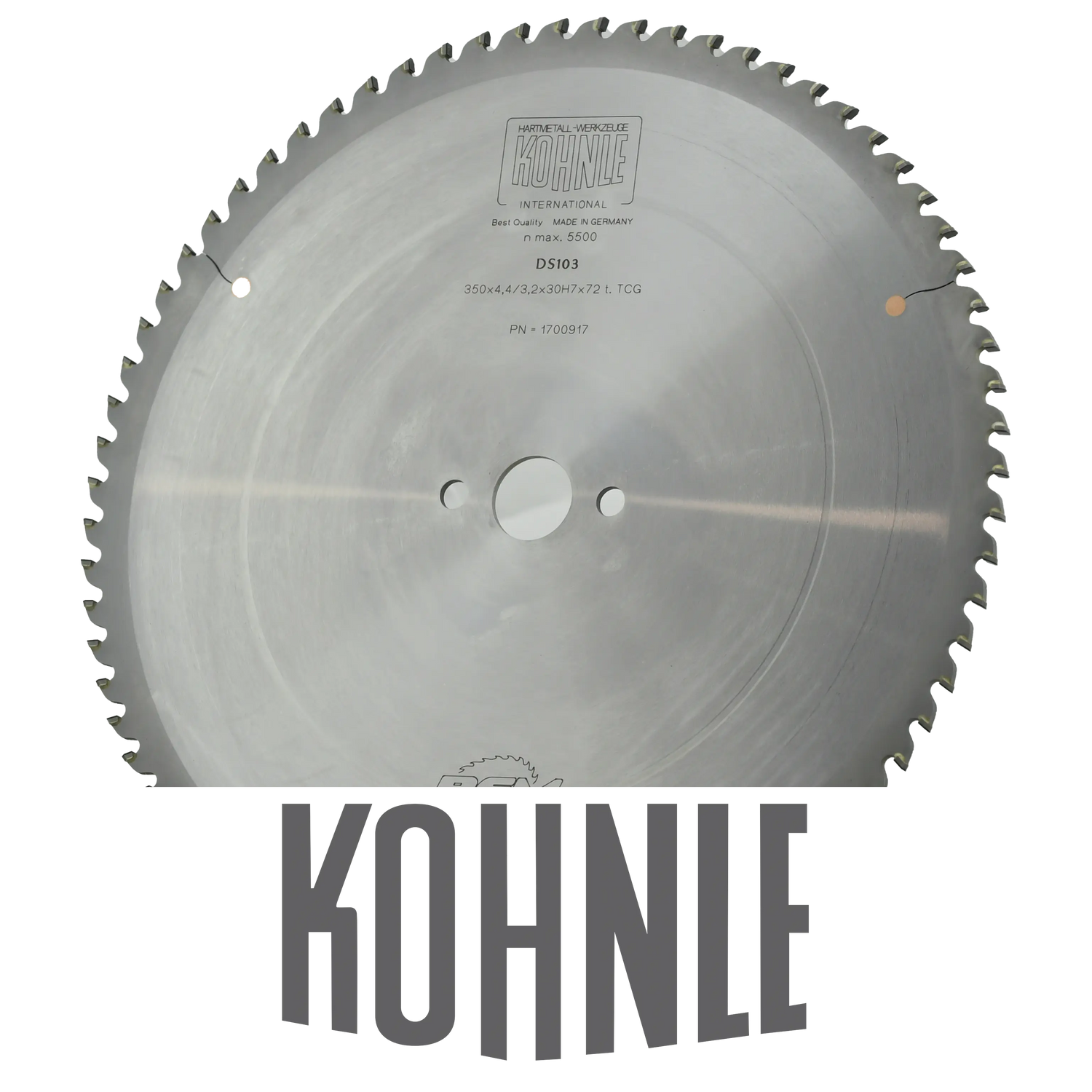 Kohnle PCD Saw Blade 350X30X72ZTCG-DS103 Kohnle