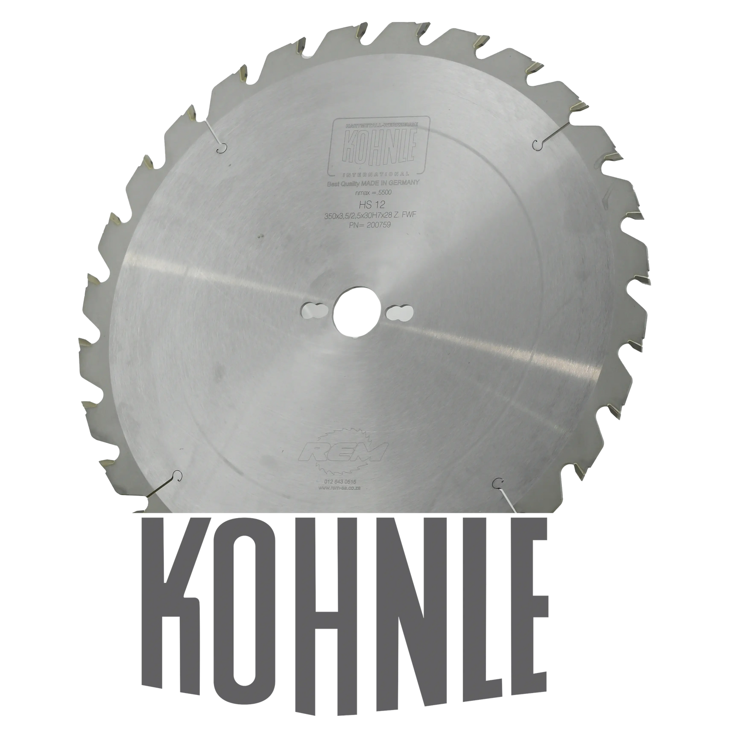 Kohnle Saw Blade 350X30X28Z-HS12 Kohnle