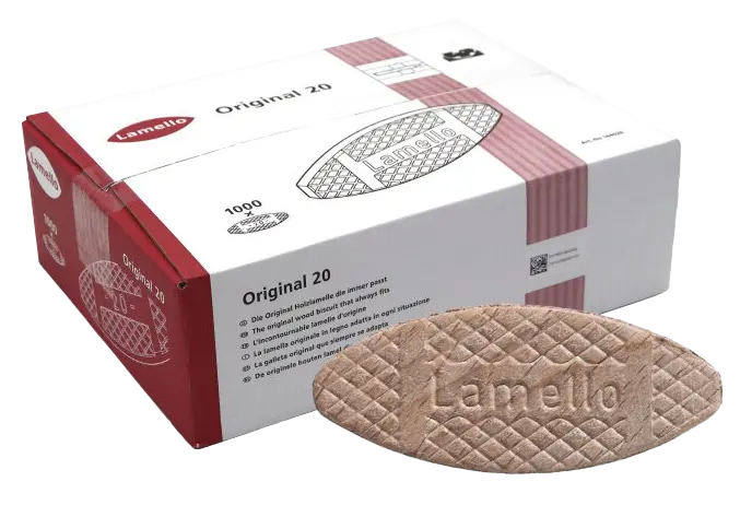 Lamello Connectors Origional Biscuit No 20 Box of 1000 Lamello