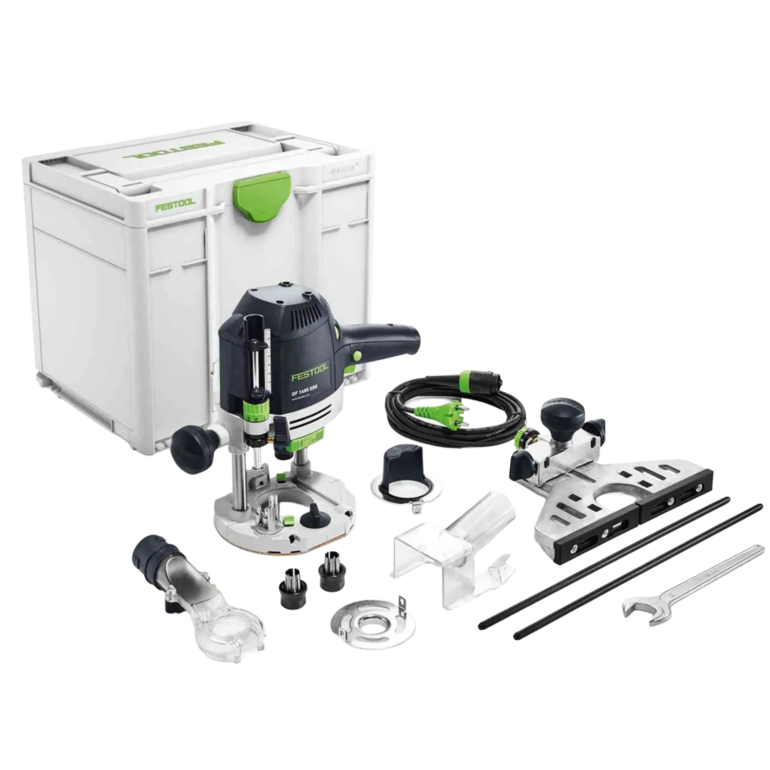 OF 1400 EBQ-Plus Plunge Router 1400W in Systainer³ Festool