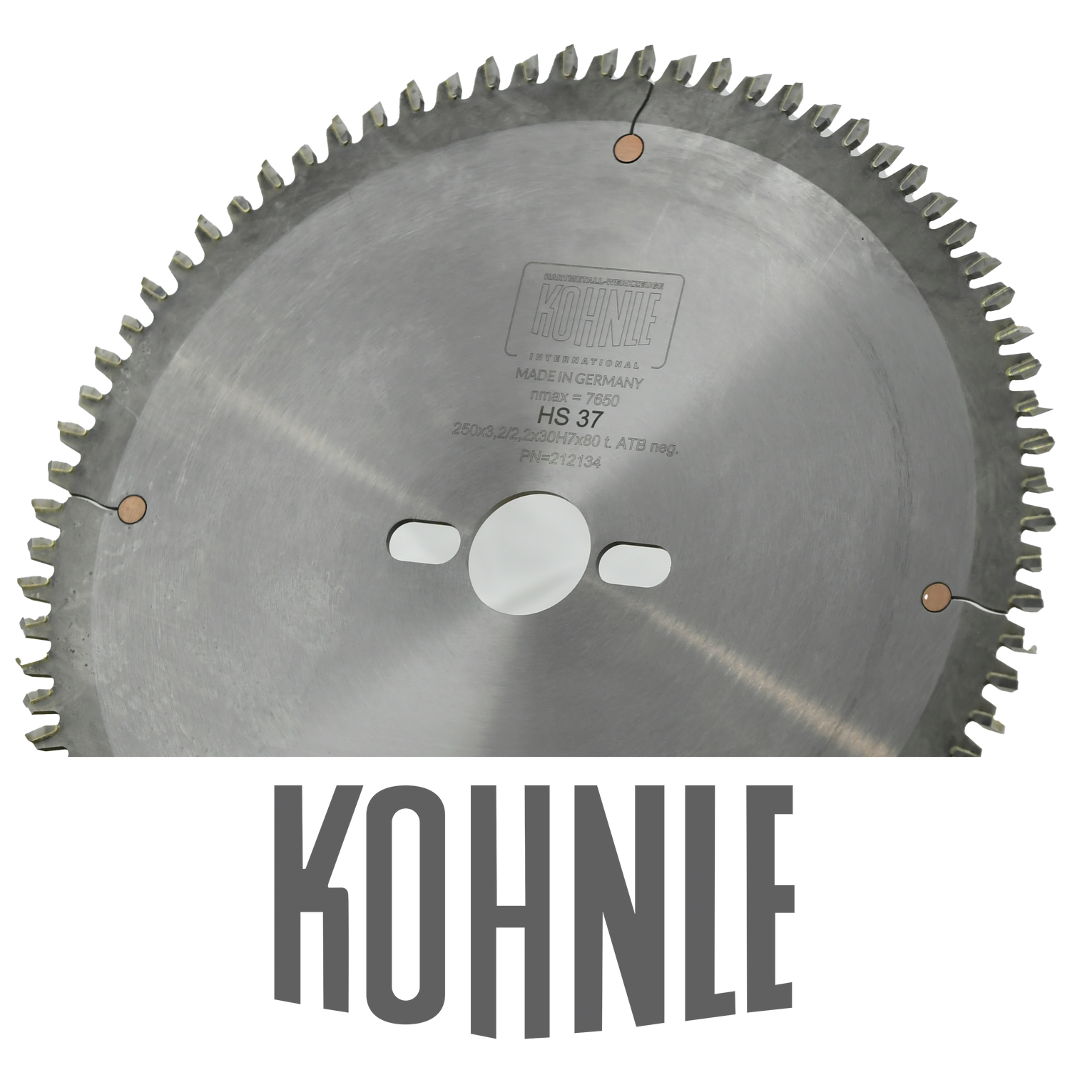 Kohnle Saw Blade COBRA BLADE 250X30X80Z-HS37