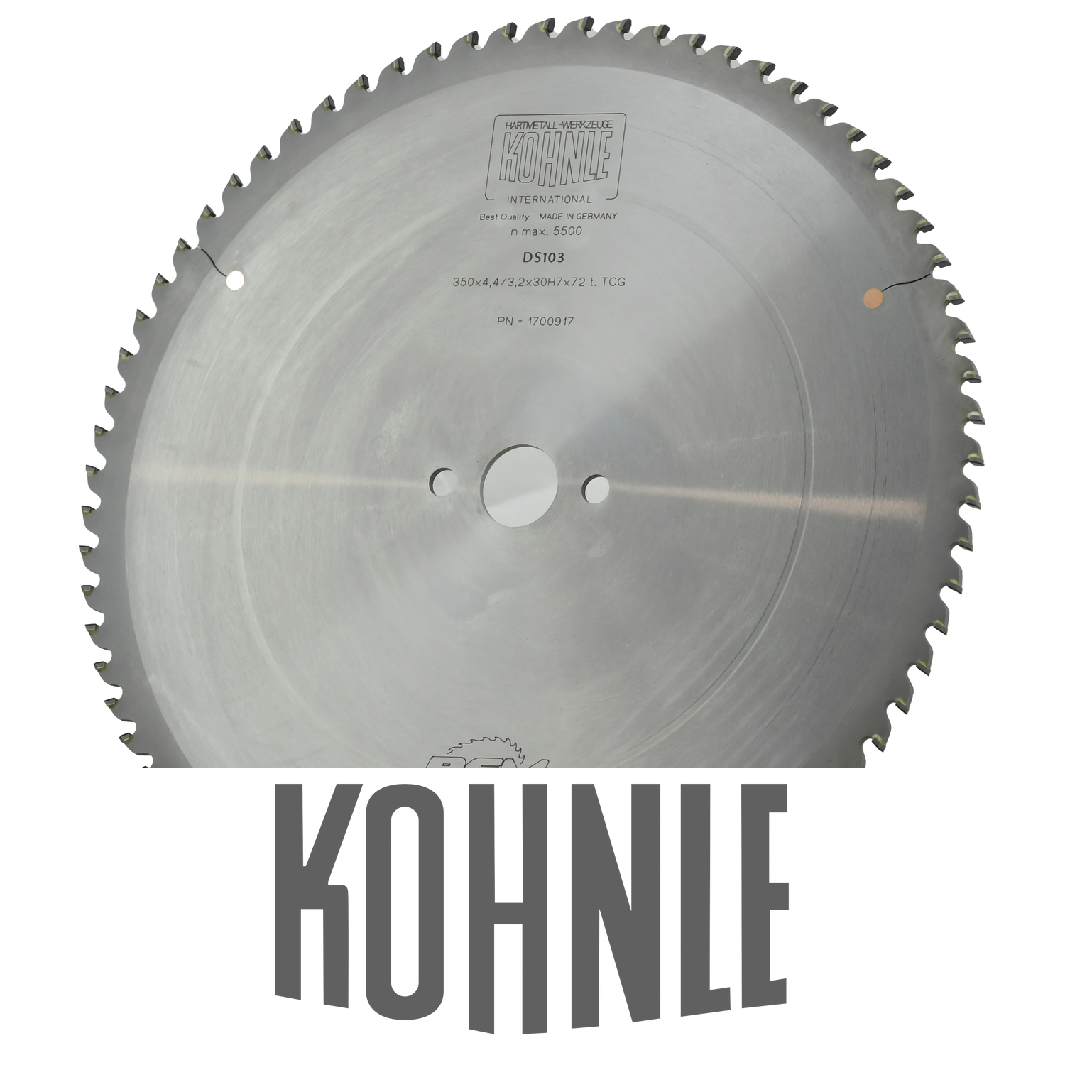 Kohnle PCD Saw Blade 350X30X72ZTCG-DS103