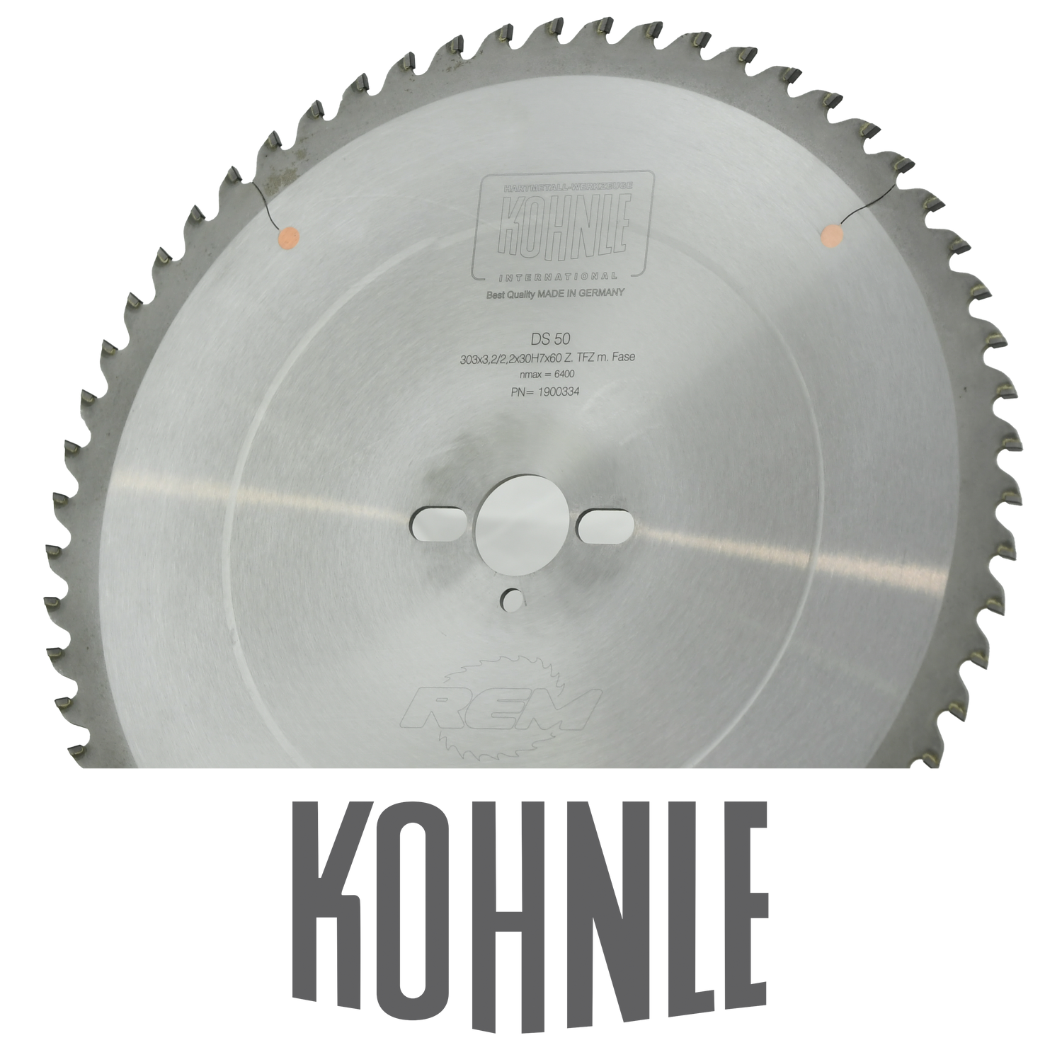 Kohnle PCD Saw Blade 303X3.2/2.2X30XH7X60T.TCG